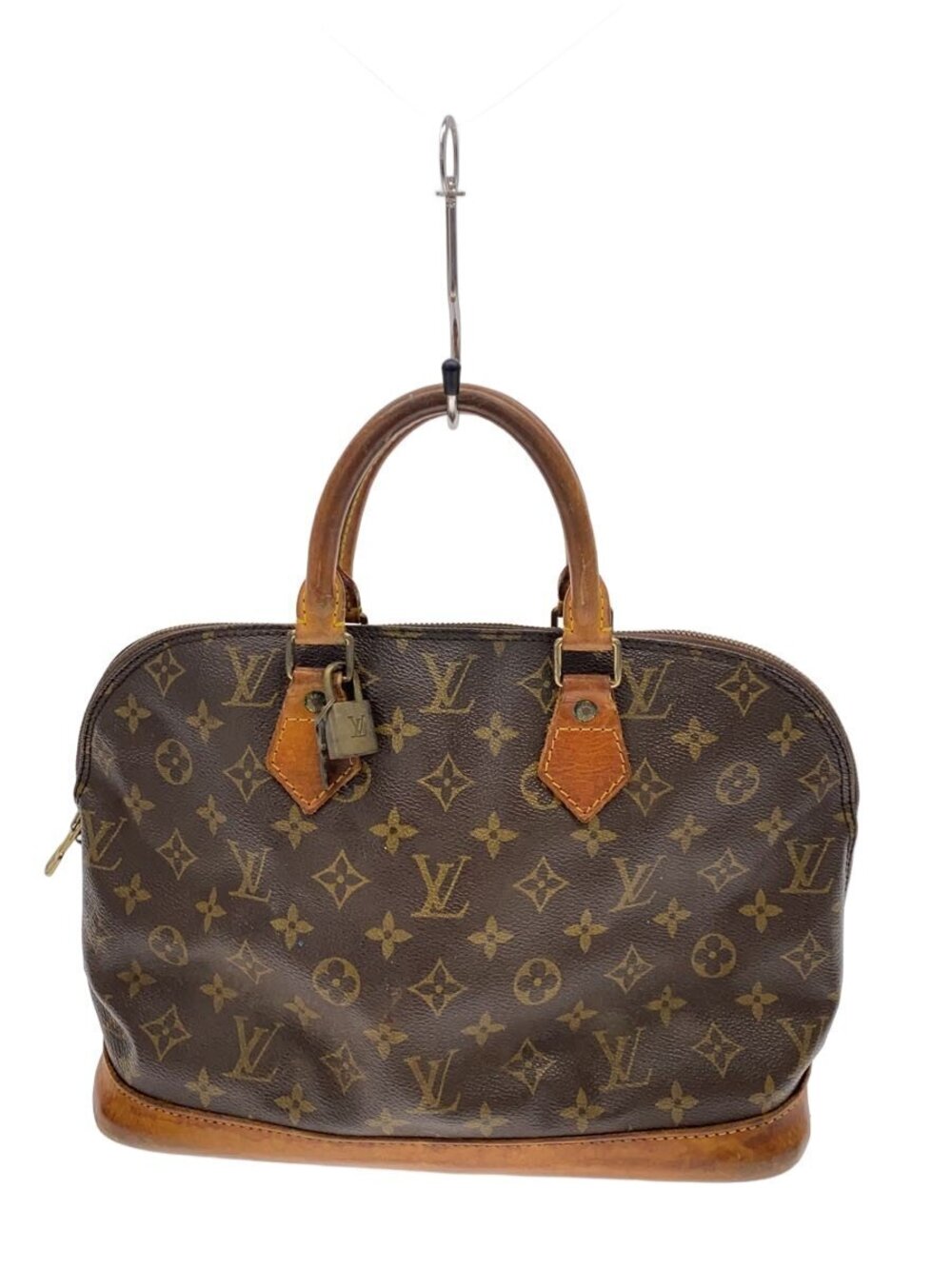 LOUIS VUITTON Alma Monogram Canvas Brown